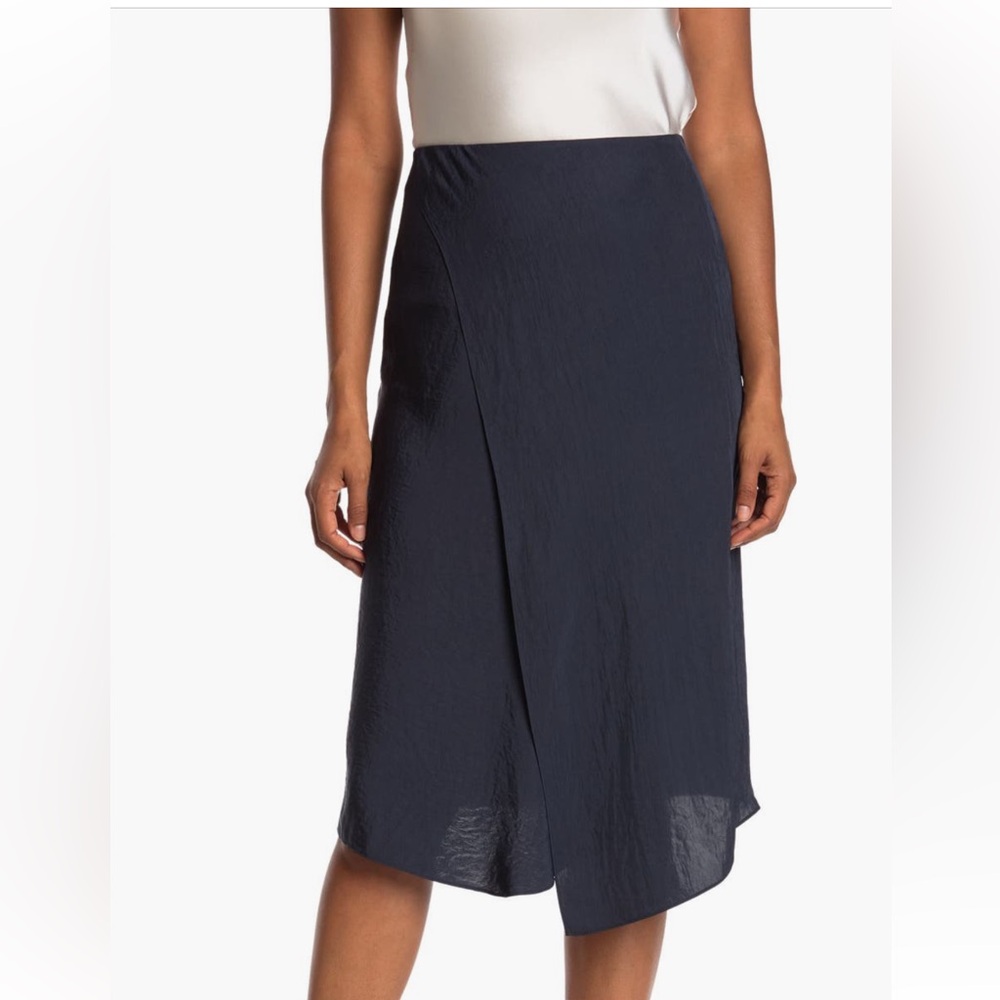 NWT VINCE Elegant Navy Blue Women's Skirt 12